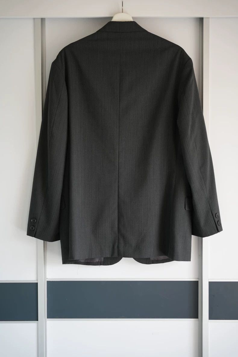 Yohji Yamamoto Yohji Yamamoto 90s Striped Suit Jacket Size US M / EU 48-50 / 2 - 2 Thumbnail