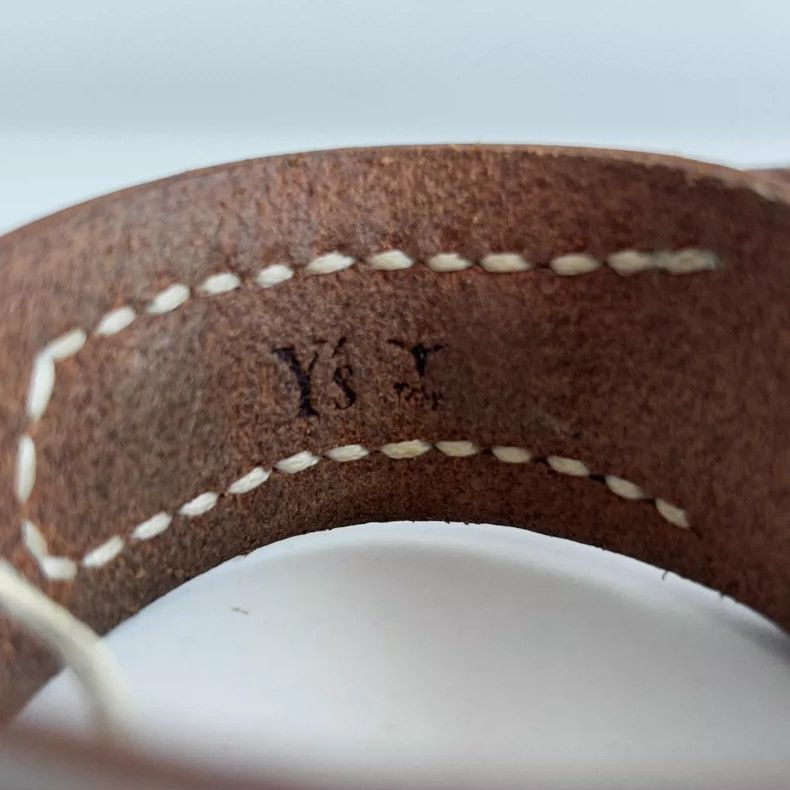 Yohji Yamamoto Yohji Yamamoto Leather Bracelet with Mermaid Coins Size ONE SIZE - 5 Thumbnail
