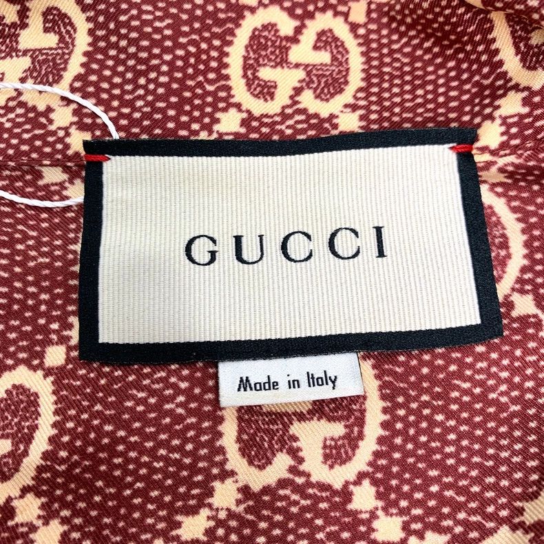 Gucci gucci brown logo zip-neck dress with waist details-dmc Size S / US 4 / IT 40 - 6 Thumbnail