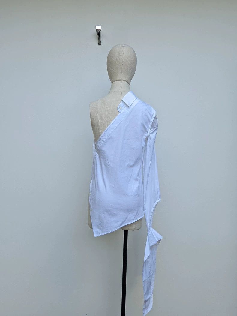 Ann Demeulemeester ann demeulemeester deconstructed white shirt Size US M / EU 48-50 / 2 - 3 Thumbnail