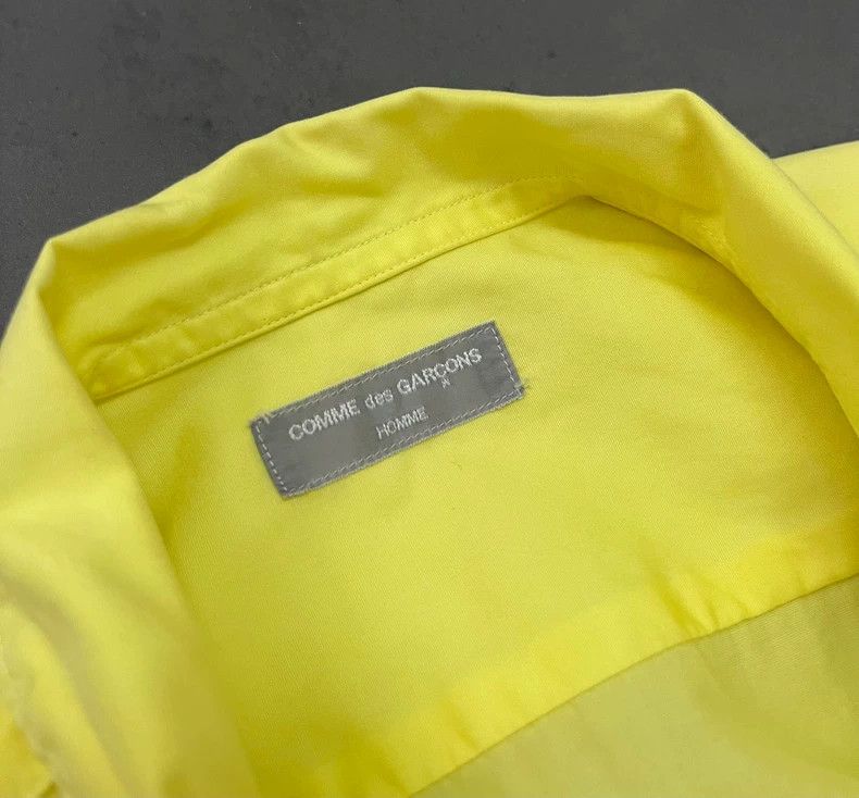 Comme des Garcons comme des garçons yellow button-up shirt Size US M / EU 48-50 / 2 - 3 Thumbnail