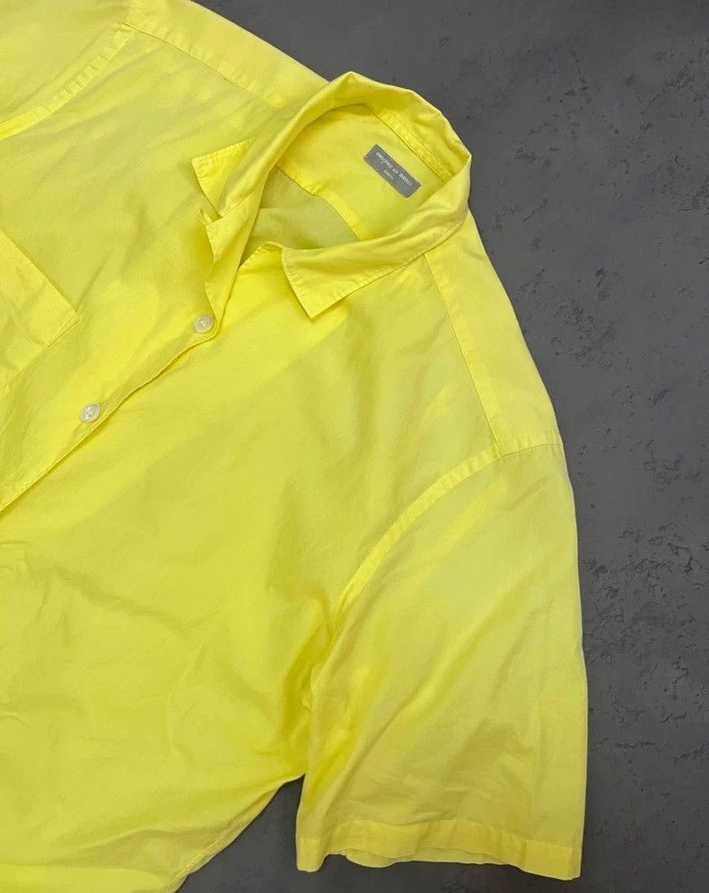 Comme des Garcons comme des garçons yellow button-up shirt Size US M / EU 48-50 / 2 - 4 Thumbnail