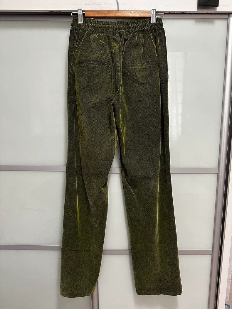 Song For The Mute green relaxed button-up casual pants Size US 31 - 3 Thumbnail