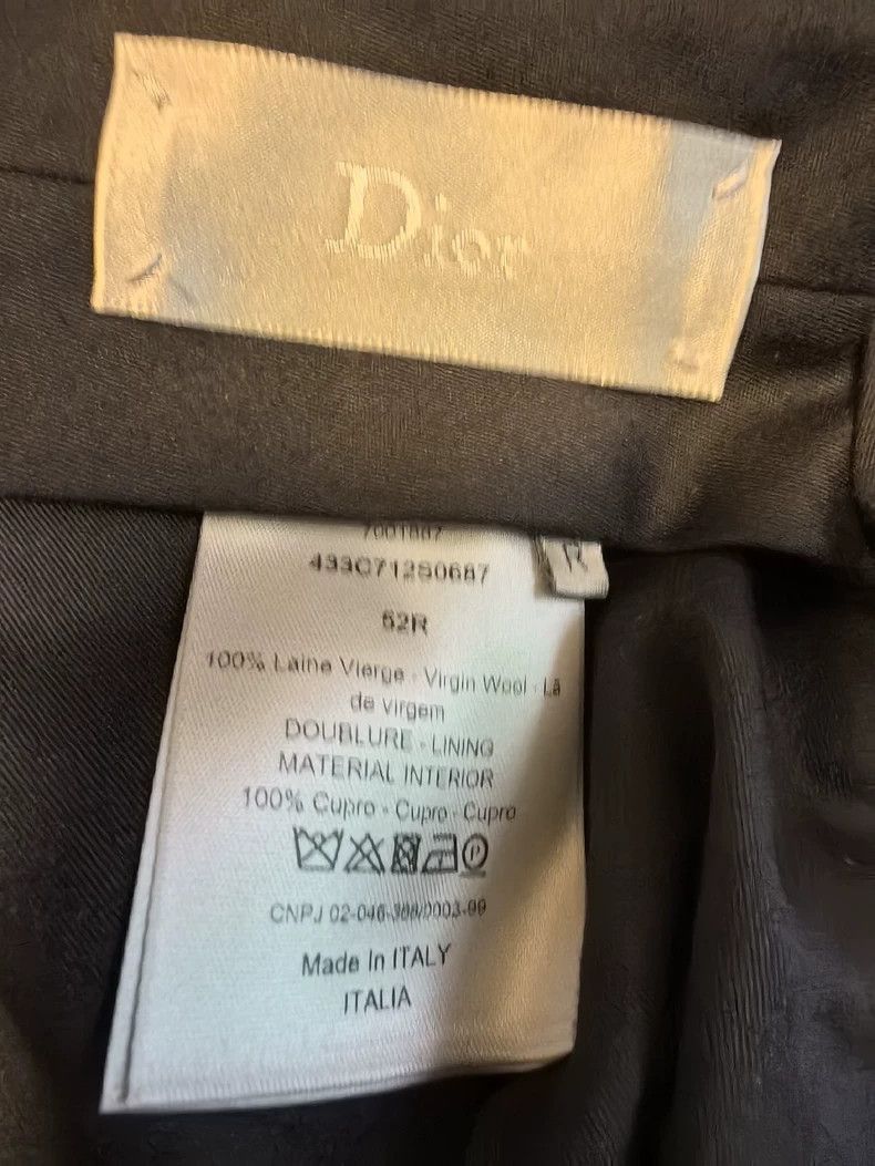 Dior Dior Homme Wool Trousers for Stylish Wear Size US 31 - 8 Thumbnail