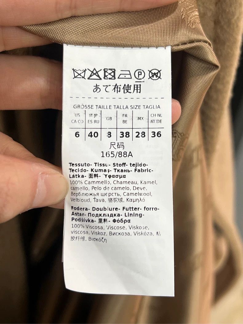Max Mara maxmara olea camel color coat Size US M / EU 48-50 / 2 - 4 Thumbnail