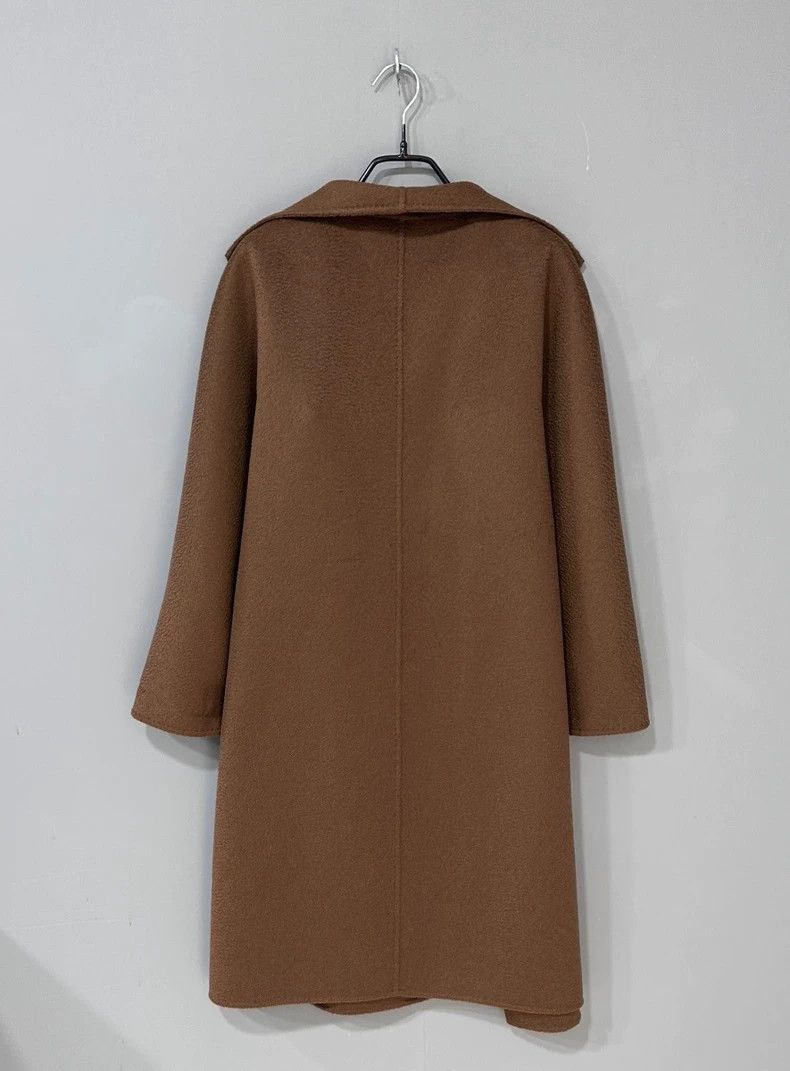 Max Mara maxmara brown long coat with belt Size US M / EU 48-50 / 2 - 3 Thumbnail
