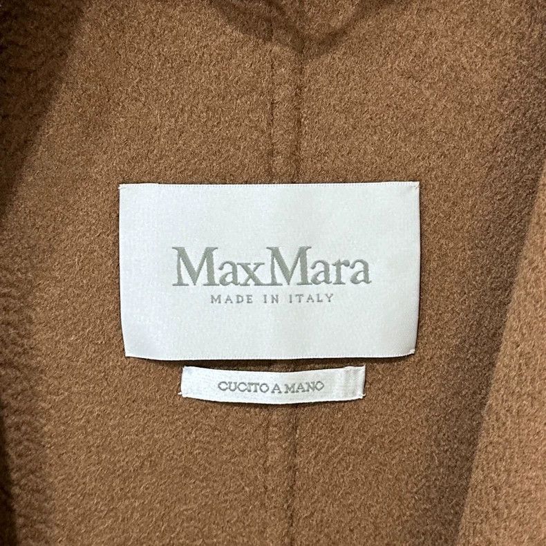 Max Mara maxmara brown long coat with belt Size US M / EU 48-50 / 2 - 4 Thumbnail
