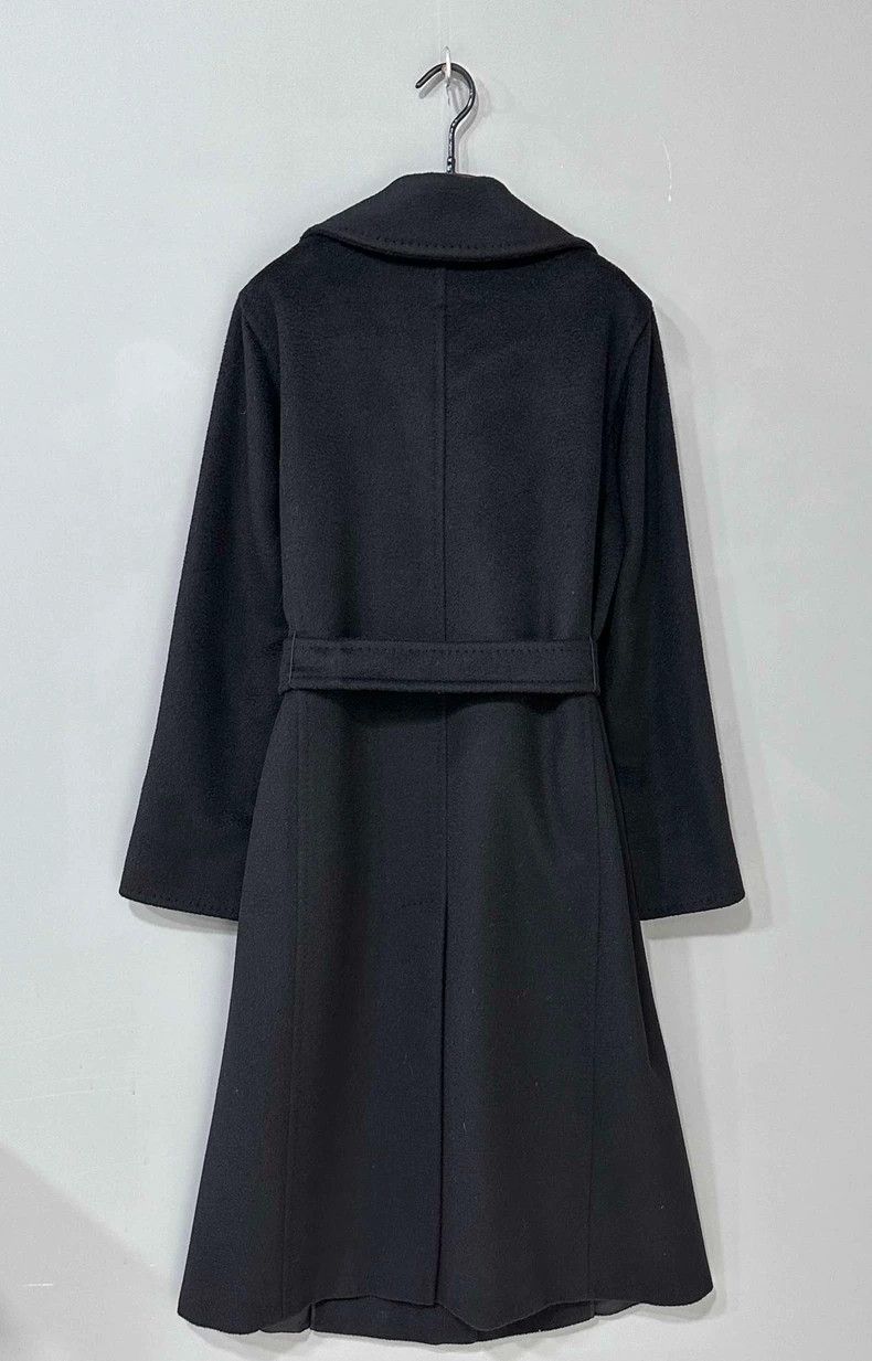 Max Mara black long coat from MaxMara Size US L / EU 52-54 / 3 - 3 Thumbnail