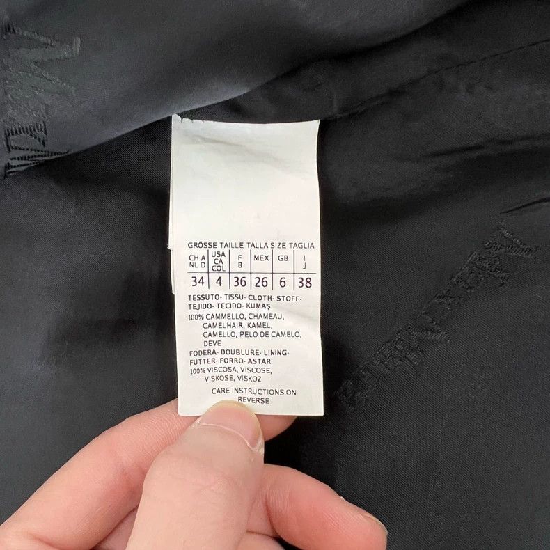 Max Mara maxmara black bathrobe coat Size S / US 4 / IT 40 - 6 Thumbnail