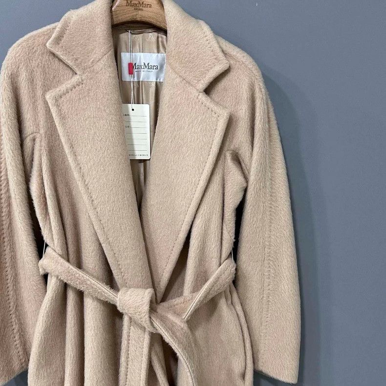 Max Mara MaxMara Long Camel Hair Coat Size US M / EU 48-50 / 2 - 2 Thumbnail