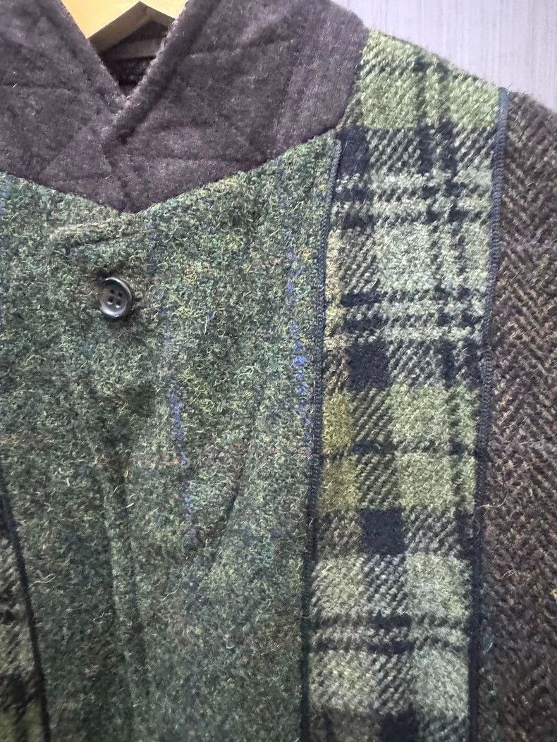 Comme des Garcons unique green plaid houndstooth jacket - dmc Size US M / EU 48-50 / 2 - 2 Thumbnail