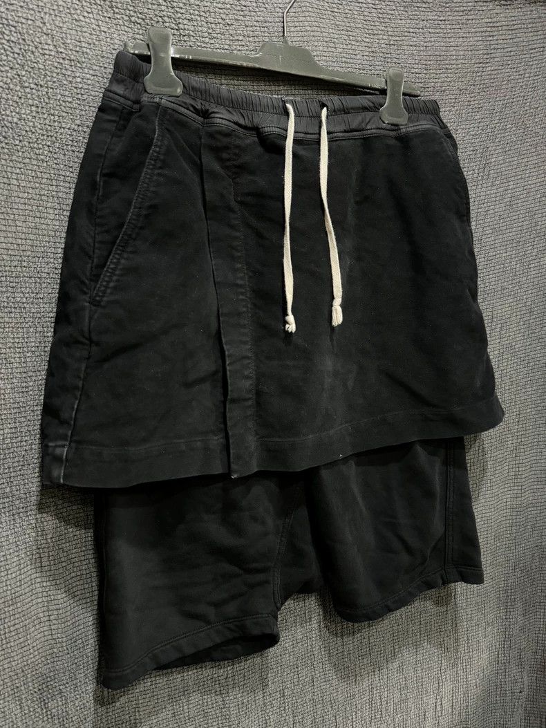 Rick Owens Rick Owens Layered Cotton Shorts Pants - dmc Size US 30 / EU 46 - 2 Thumbnail