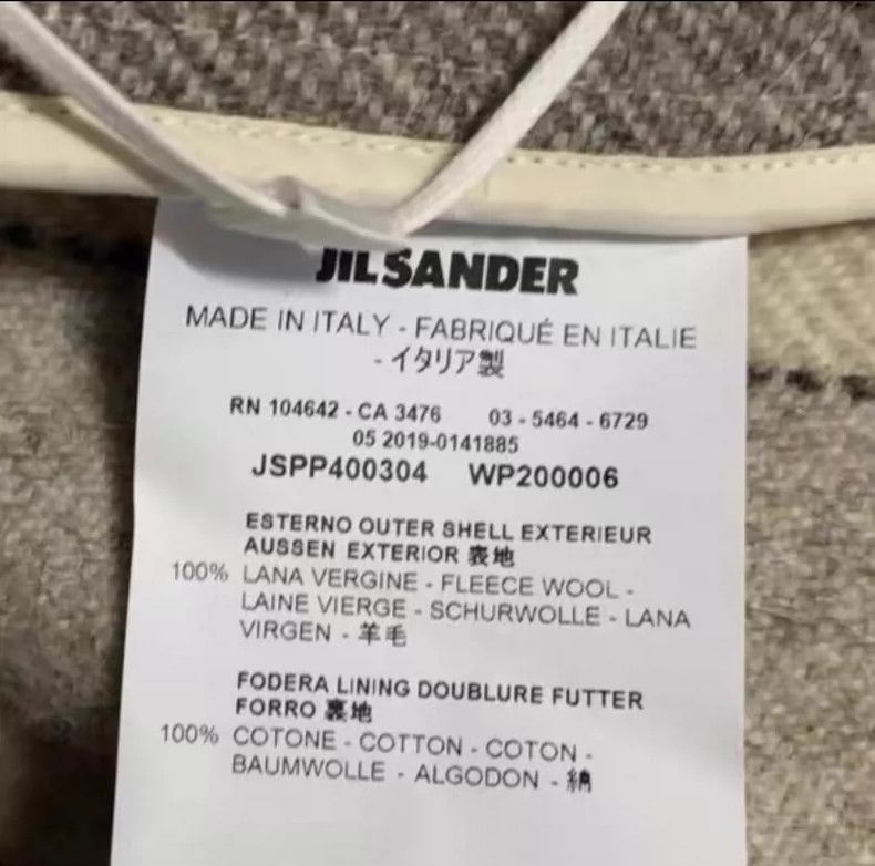 Jil Sander Jil Sander Plaid V-Neck Fringed Cape Coat - dmc Size US S / EU 44-46 / 1 - 5 Thumbnail