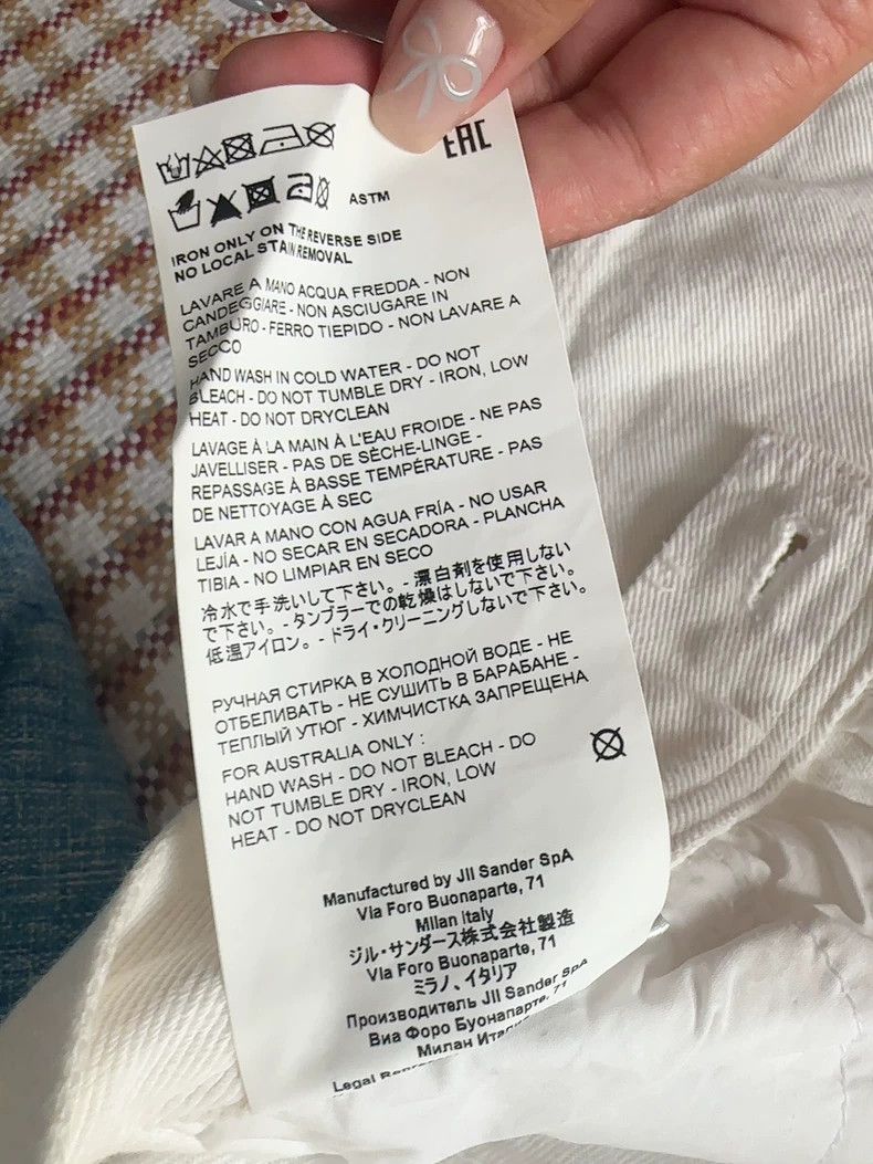 Jil Sander Jil Sander White Casual Shorts - dmc Size US 30 / EU 46 - 4 Thumbnail