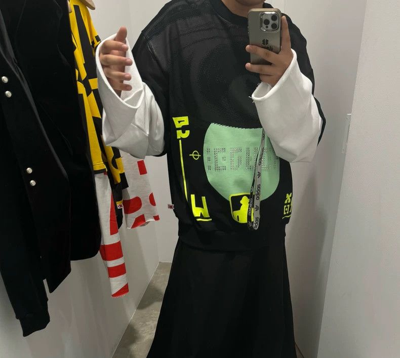 Walter Van Beirendonck detachable sleeve design black shirt Size US M / EU 48-50 / 2 - 3 Thumbnail