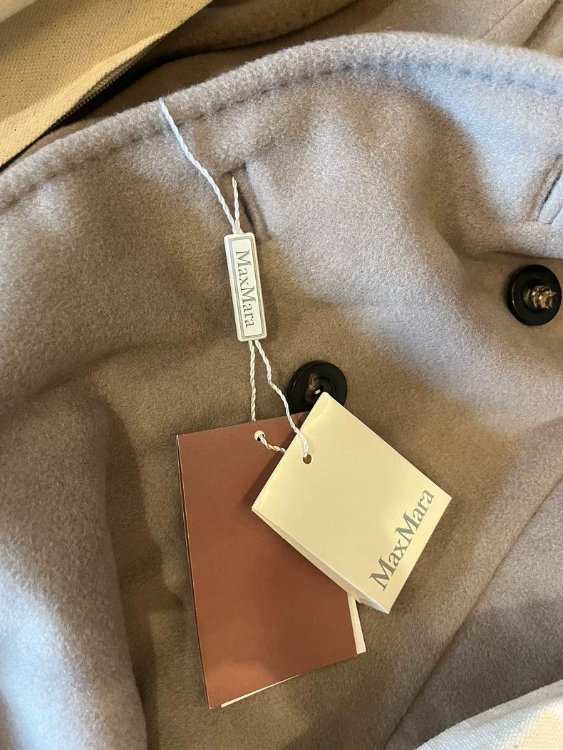 Max Mara maxmara classic double-breasted coat Size US XXS / EU 40 - 3 Thumbnail