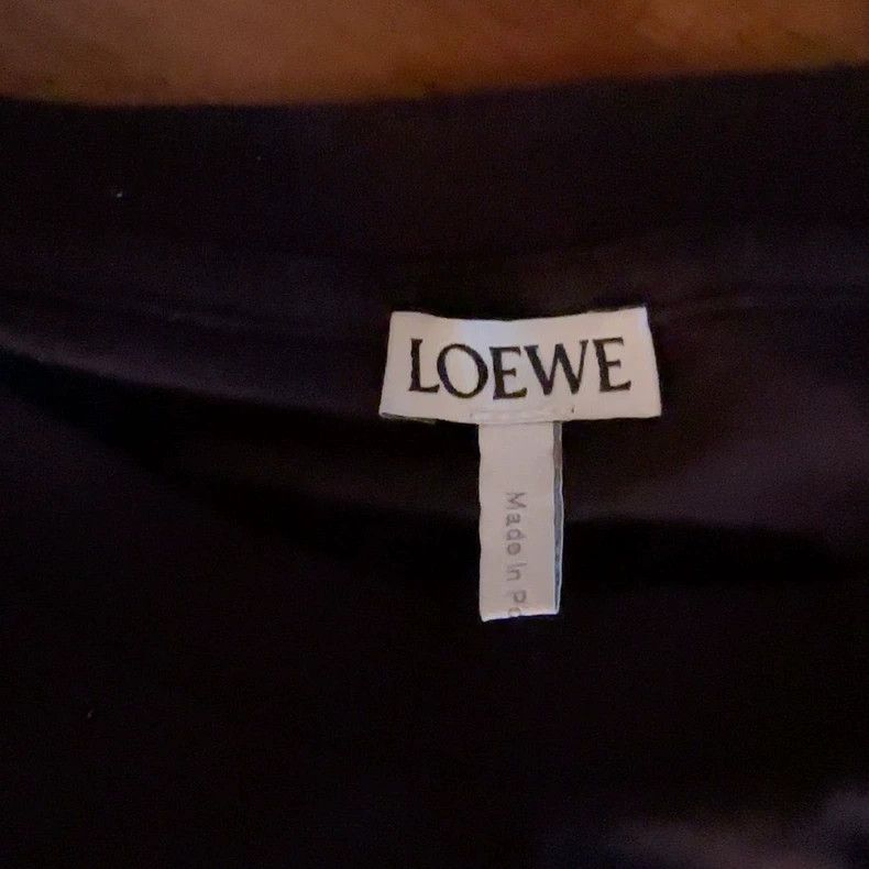 Loewe black short sleeve loewe t-shirt Size US M / EU 48-50 / 2 - 4 Thumbnail
