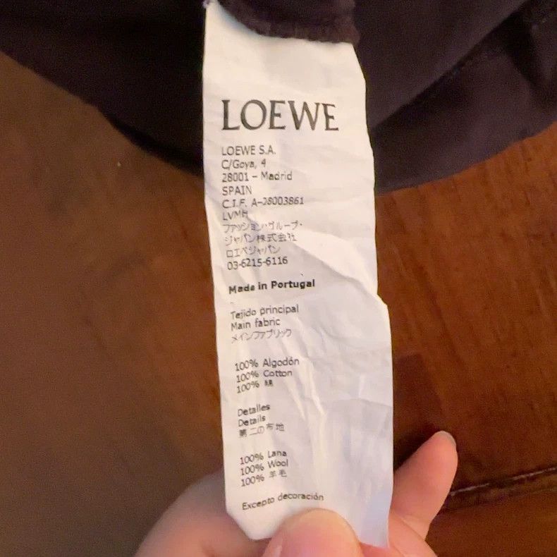 Loewe black short sleeve loewe t-shirt Size US M / EU 48-50 / 2 - 3 Thumbnail