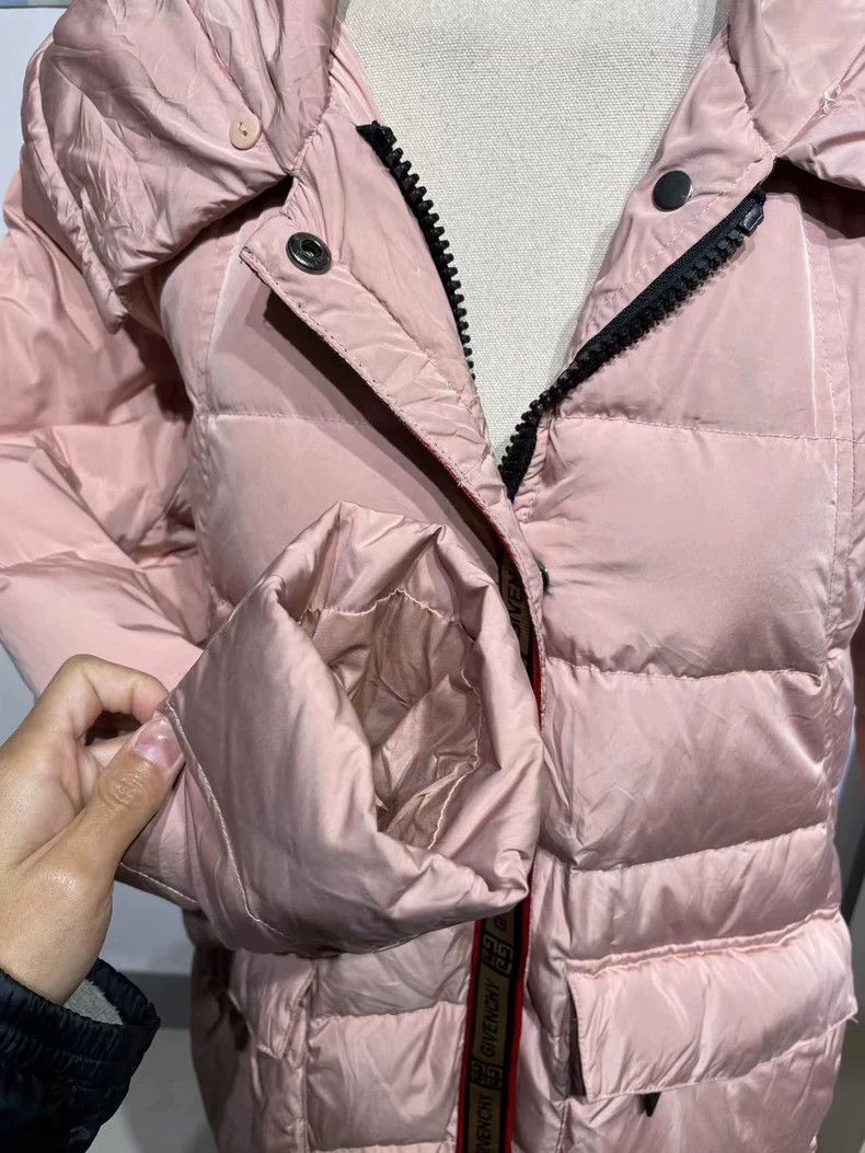 Givenchy givenchy pink hooded quilted down jacket Size US M / EU 48-50 / 2 - 2 Thumbnail