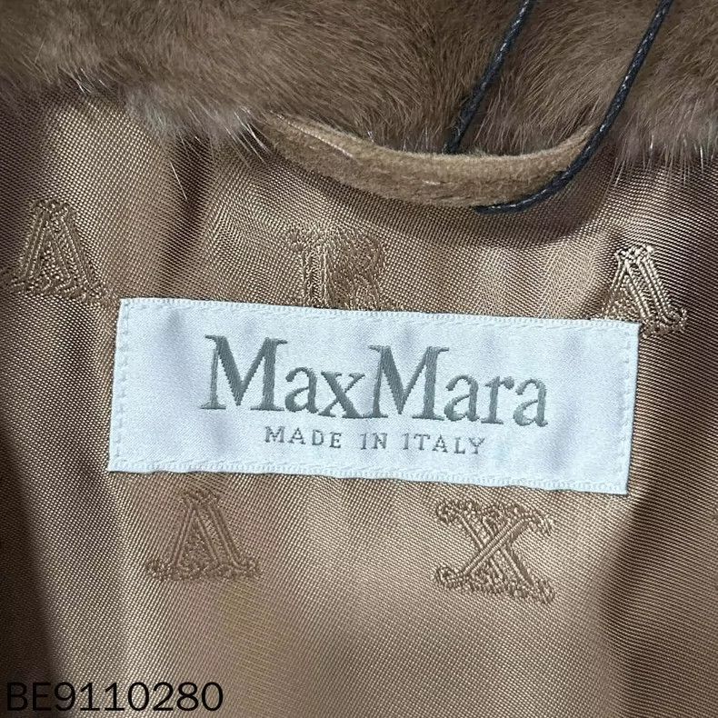 Max Mara MaxMara Mink Fur Shawl Coat Size US L / EU 52-54 / 3 - 5 Thumbnail