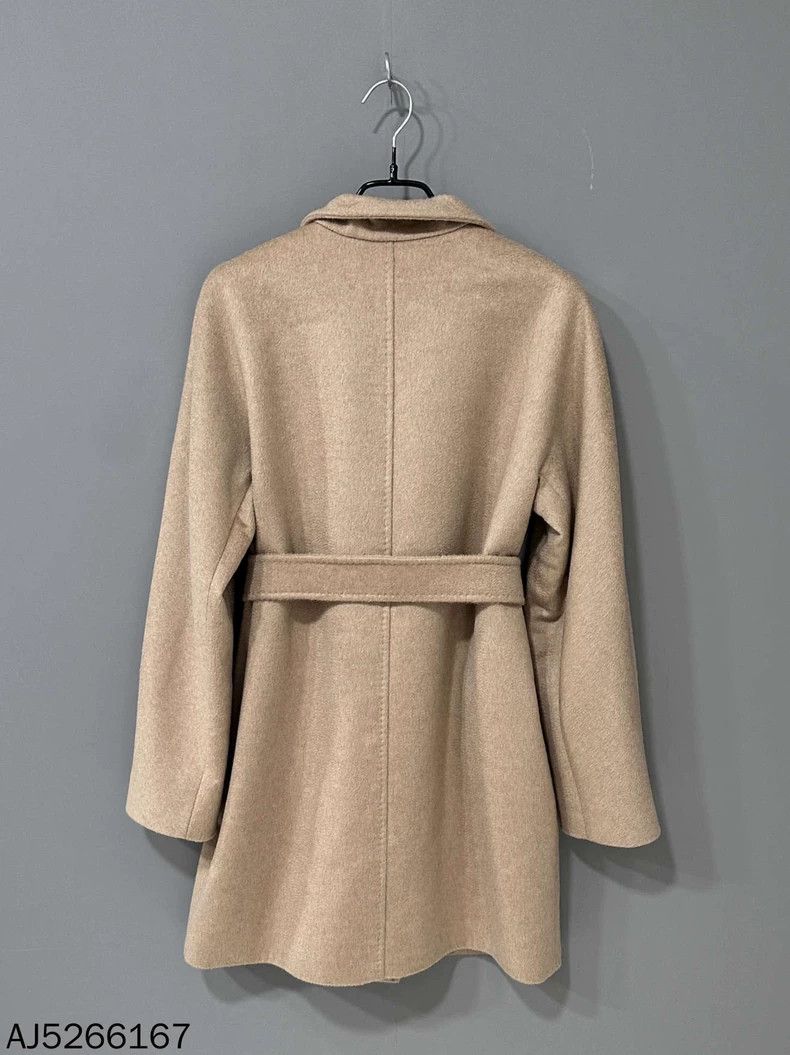 Max Mara MaxMara Camel Wool Blend Coat Size US XL / EU 56 / 4 - 4 Thumbnail