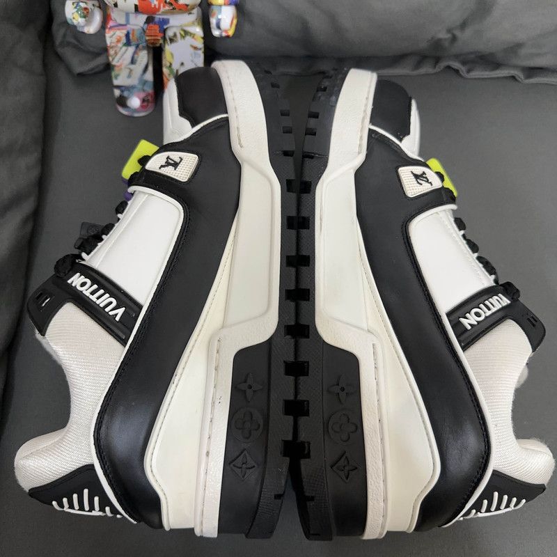 Louis Vuitton Louis Vuitton Trainer Maxi Low-Top Sneakers 0079 Size US 10.5 / EU 43-44 - 7 Thumbnail
