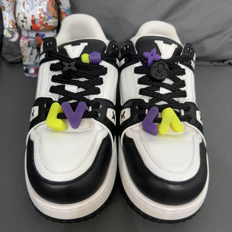 Louis Vuitton Louis Vuitton Trainer Maxi Low-Top Sneakers 0079 Size US 10.5 / EU 43-44 - 2 Thumbnail