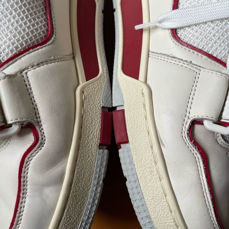 Louis Vuitton Louis Vuitton Retro White Red Trainer Sneakers 0079 Size US 8.5 / EU 41-42 - 12 Thumbnail