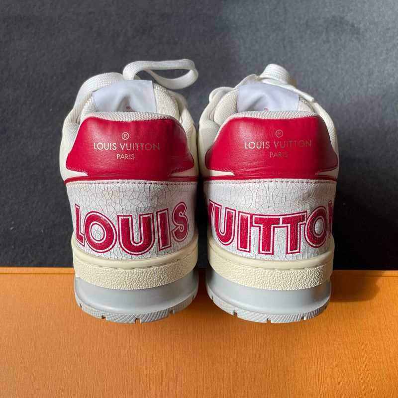Louis Vuitton Louis Vuitton Retro White Red Trainer Sneakers 0079 Size US 8.5 / EU 41-42 - 5 Thumbnail