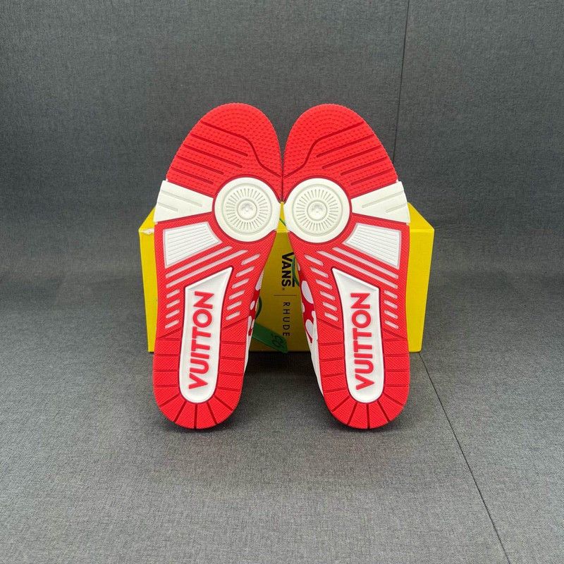 Louis Vuitton Yayoi Kusama x Louis Vuitton Fashion Sneakers 0079 Size US 8 / EU 41 - 4 Thumbnail