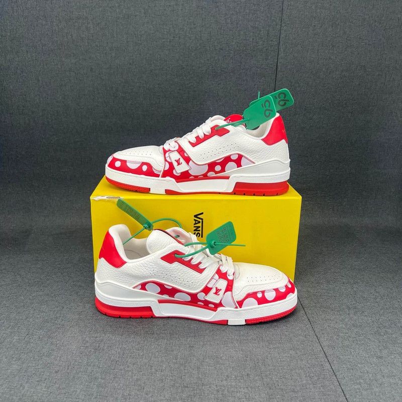 Louis Vuitton Yayoi Kusama x Louis Vuitton Fashion Sneakers 0079 Size US 8 / EU 41 - 7 Thumbnail