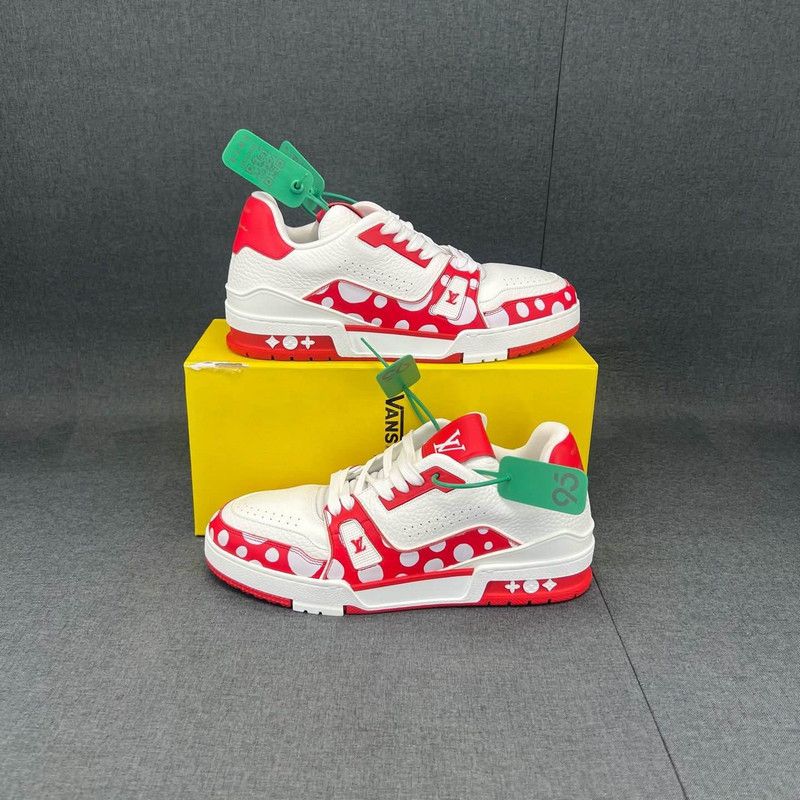 Louis Vuitton Yayoi Kusama x Louis Vuitton Fashion Sneakers 0079 Size US 8 / EU 41 - 8 Thumbnail