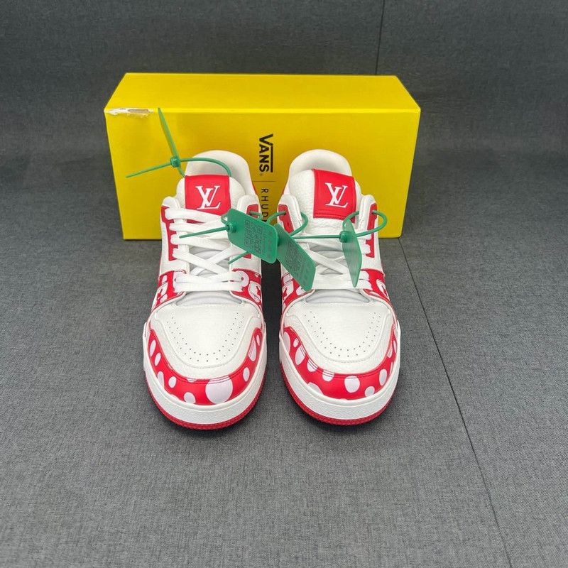 Louis Vuitton Yayoi Kusama x Louis Vuitton Fashion Sneakers 0079 Size US 8 / EU 41 - 2 Thumbnail