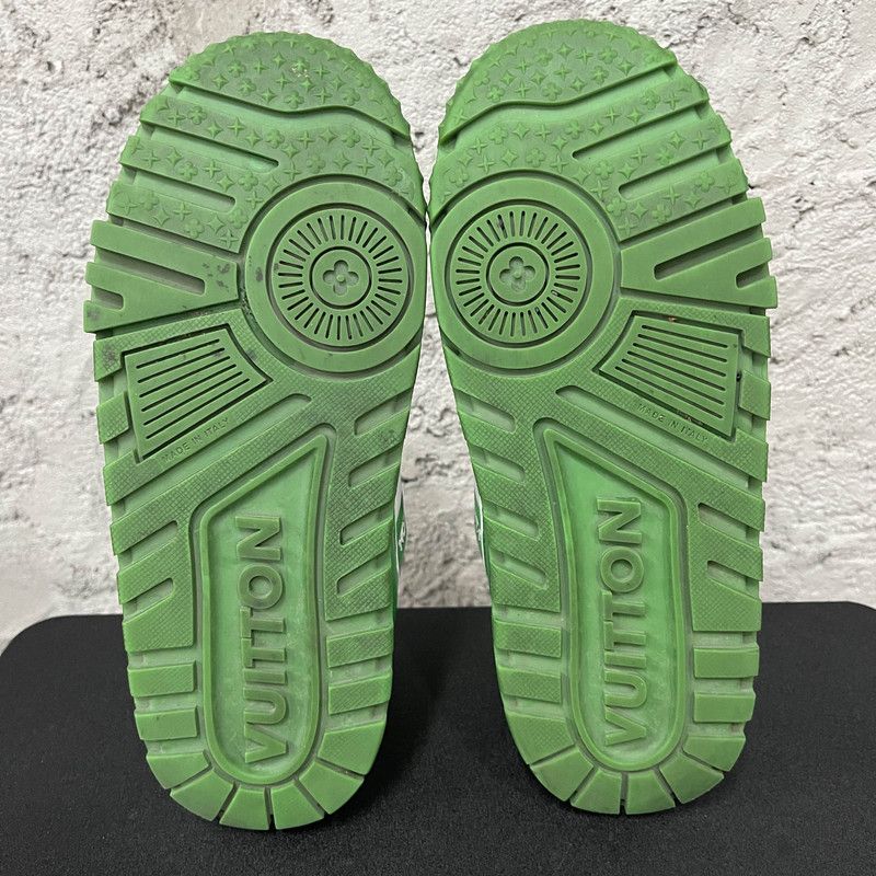 Louis Vuitton Louis Vuitton Trainer Maxi Low Top Sneakers 0079 Size US 8.5 / EU 41-42 - 4 Thumbnail