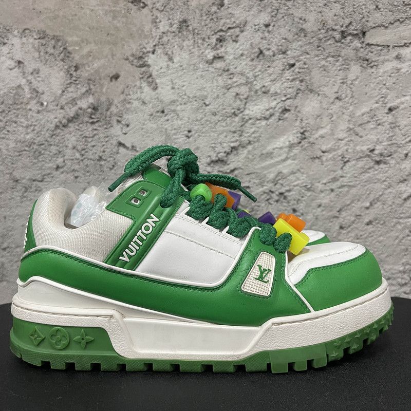Louis Vuitton Louis Vuitton Trainer Maxi Low Top Sneakers 0079 Size US 8.5 / EU 41-42 - 6 Thumbnail