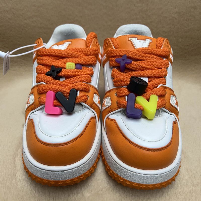 Louis Vuitton Louis Vuitton Trainer Maxi Low Top Sneakers 0079 Size US 7.5 / EU 40-41 - 2 Thumbnail