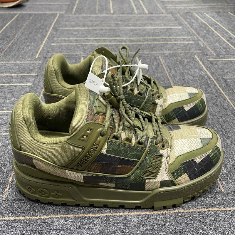 Louis Vuitton Louis Vuitton Trainer Maxi Leather Sneakers 0079 Size US 9 / EU 42 - 9 Thumbnail