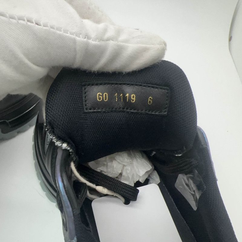 Louis Vuitton Louis Vuitton Run Away Pulse Sneakers in Black and Purple 0079 Size US 7 / EU 40 - 5 Thumbnail