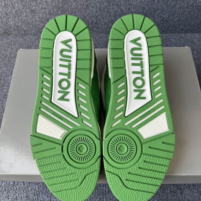 Louis Vuitton Louis Vuitton Trainer Low-Top Fashion Sneakers for All 0079 Size US 8.5 / EU 41-42 - 4 Thumbnail