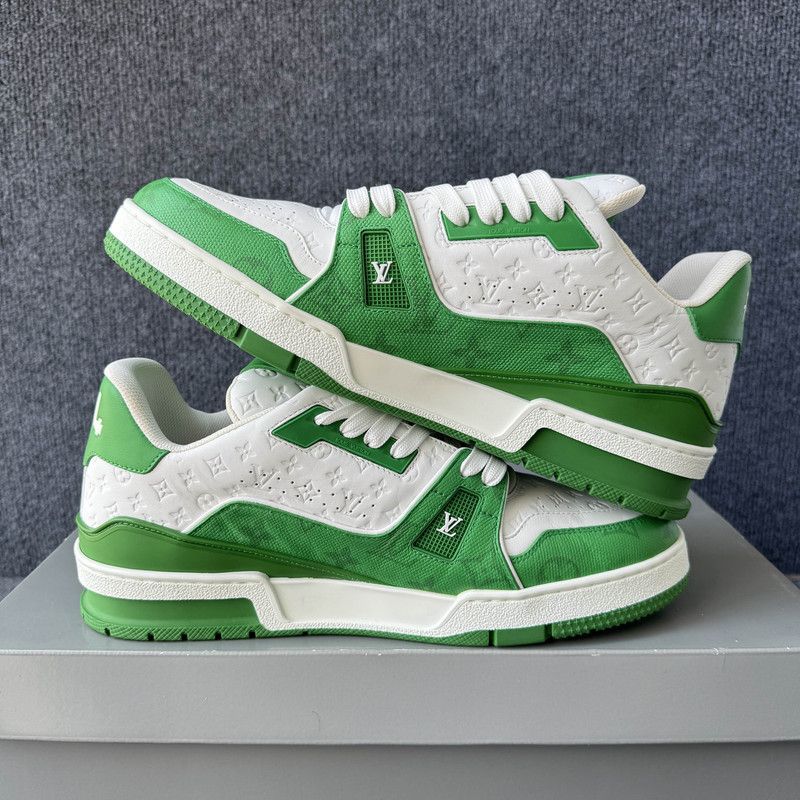 Louis Vuitton Louis Vuitton Trainer Low-Top Fashion Sneakers for All 0079 Size US 8.5 / EU 41-42 - 8 Thumbnail