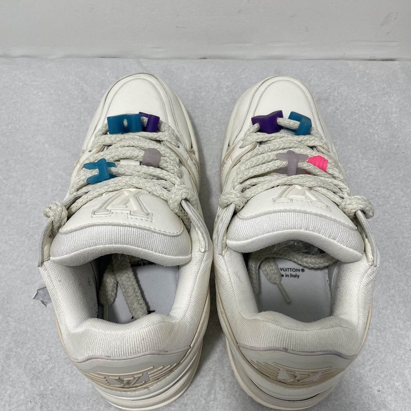 Louis Vuitton Louis Vuitton Trainer Maxi Low Sneakers for Men 0079 Size US 10.5 / EU 43-44 - 7 Thumbnail