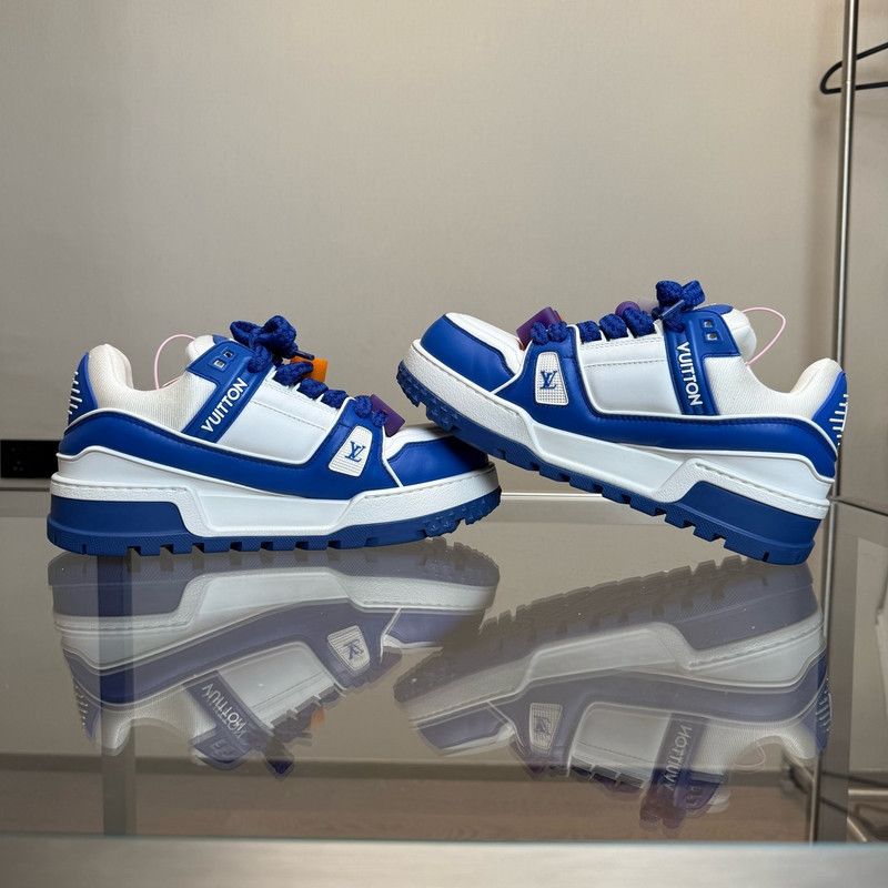 Louis Vuitton Louis Vuitton Trainer Maxi Low-top Fashion Sneakers 0079 Size US 8 / EU 41 - 4 Thumbnail