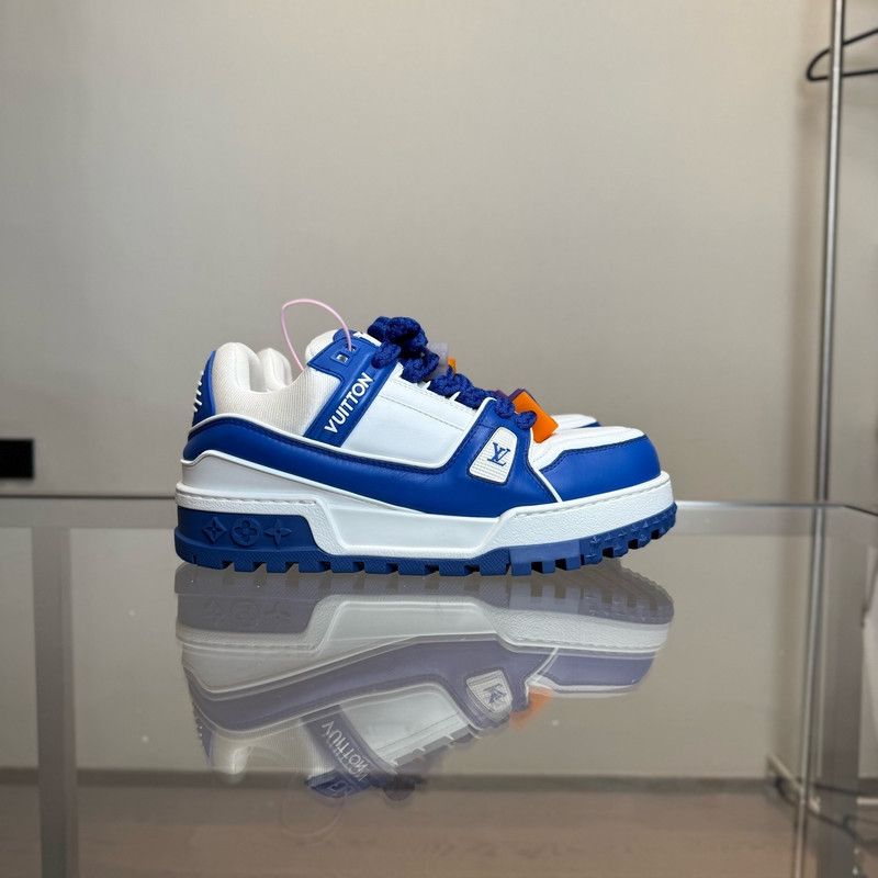 Louis Vuitton Louis Vuitton Trainer Maxi Low-top Fashion Sneakers 0079 Size US 8 / EU 41 - 2 Thumbnail