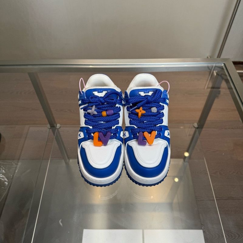 Louis Vuitton Louis Vuitton Trainer Maxi Low-top Fashion Sneakers 0079 Size US 8 / EU 41 - 6 Thumbnail