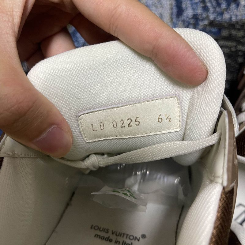 Louis Vuitton Louis Vuitton Trainer Low-Top Canvas Sneakers 0079 Size US 8.5 / EU 41-42 - 5 Thumbnail