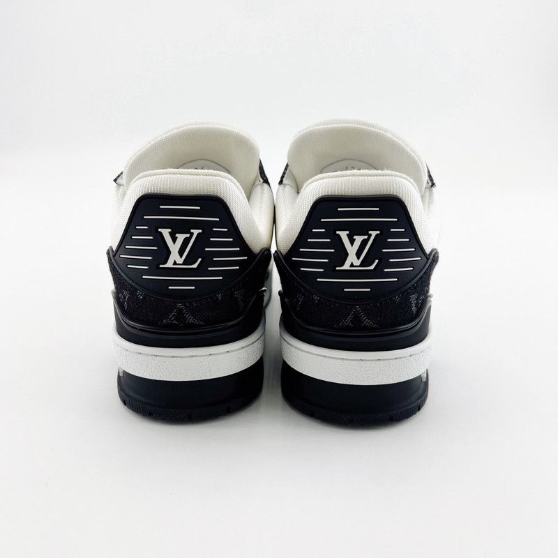 Louis Vuitton Louis Vuitton Trainer Panda Pattern Low-Top Sneakers 0079 Size US 6.5 / EU 39-40 - 3 Thumbnail