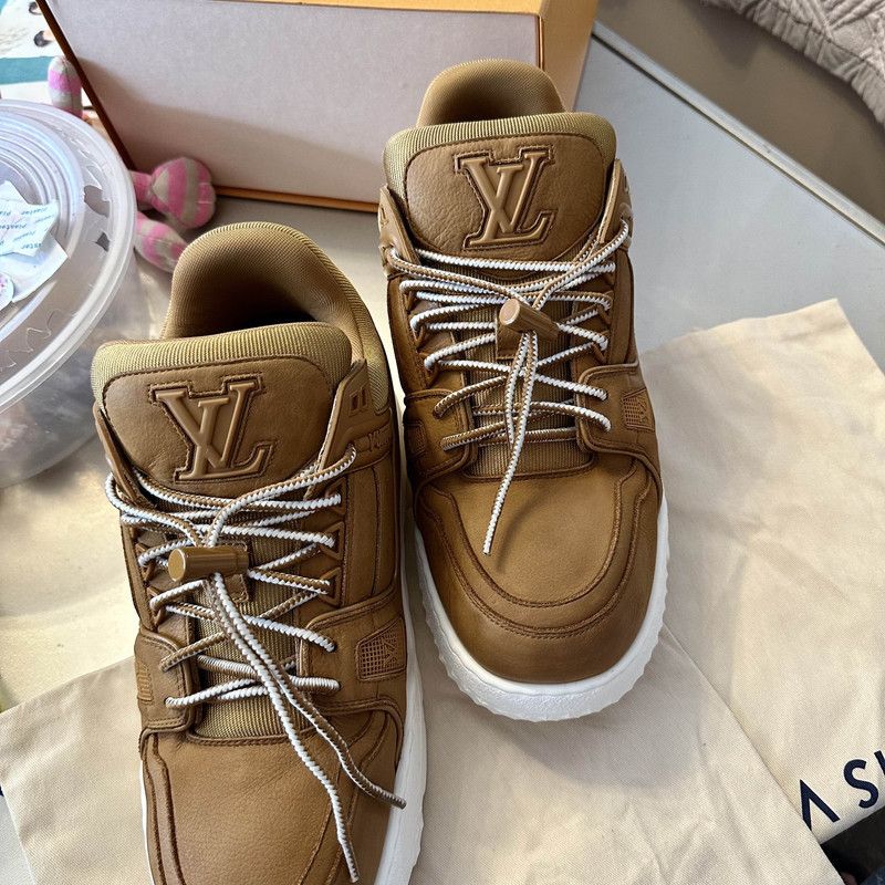 Louis Vuitton Louis Vuitton Trainer Maxi Low Top Casual Shoes 0079 Size US 9 / EU 42 - 2 Thumbnail