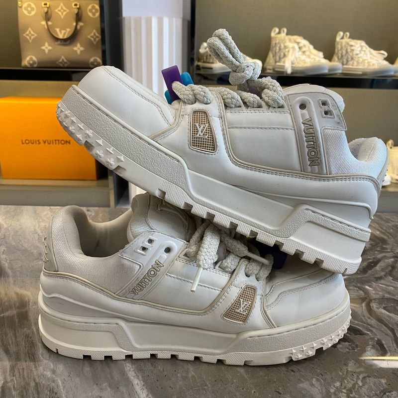 Louis Vuitton Louis Vuitton Trainer Maxi Low-Top Sneakers 0079 Size US 8.5 / EU 41-42 - 6 Thumbnail