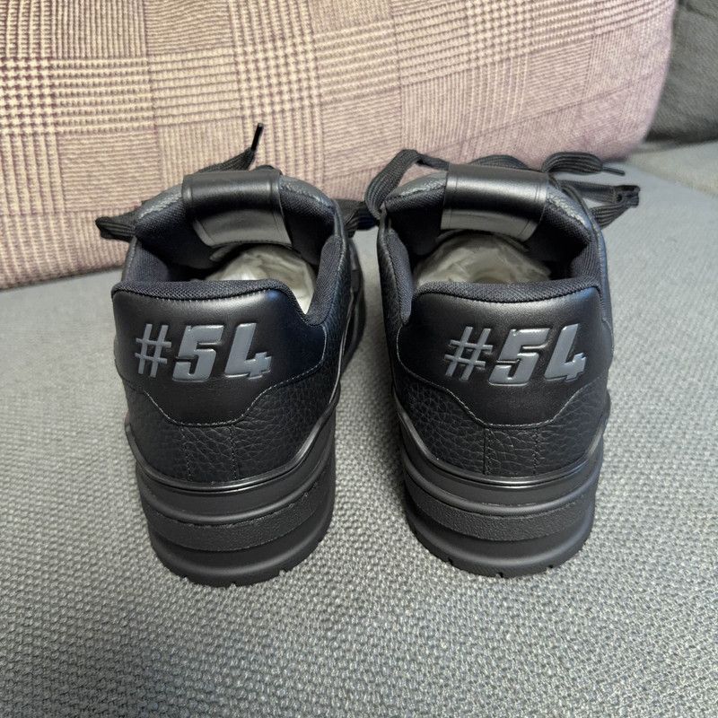 Louis Vuitton Louis Vuitton Trainer Skate Shoes in Black 0079 Size US 8 / EU 41 - 3 Thumbnail