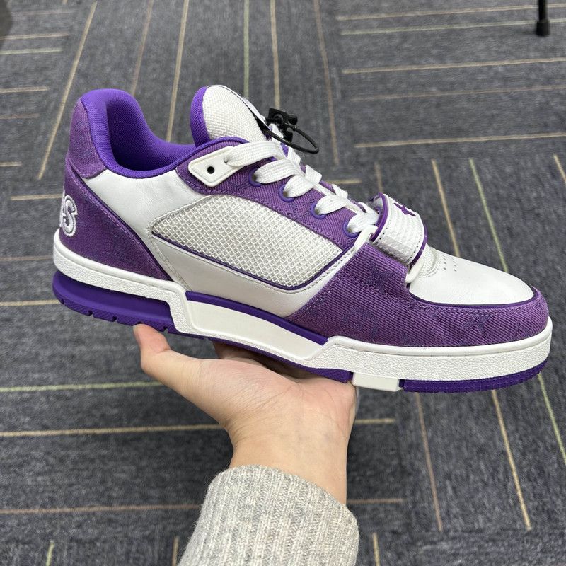 Louis Vuitton Louis Vuitton Trainer Low-Top Fashion Sneakers 0079 Size US 8 / EU 41 - 6 Thumbnail